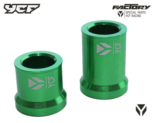 ENTRETOISES DE ROUE ARRIERE CNC VERT