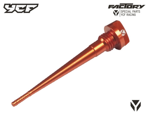 JAUGE A HUILE ANODISEE ORANGE