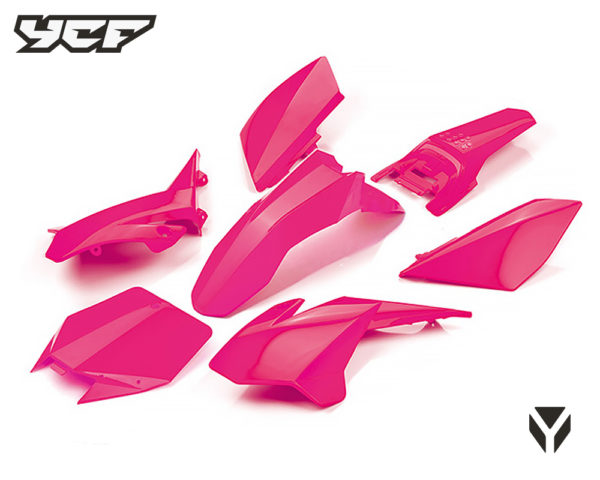 KIT PLASTIQUE LITE/START 125 ROSE
