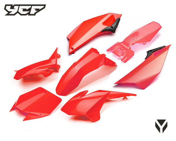 KIT PLASTIQUE PILOT 2016/17 ROUGE