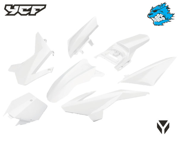 KIT PLASTIQUE YCF 50 2020 BLANC
