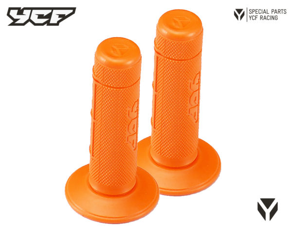 JEU POIGNEES CAOUTCHOUC YCF ORANGE