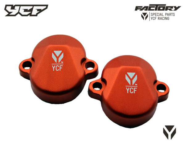 CACHES SOUPAPES 150 TYPE KLX ORANGE