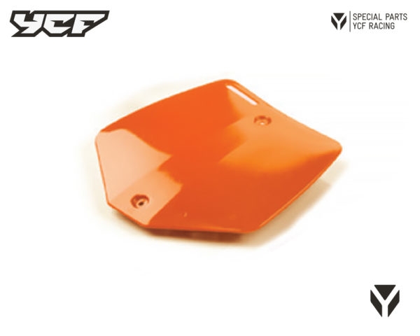 PLAQUE AVANT 88 ORANGE