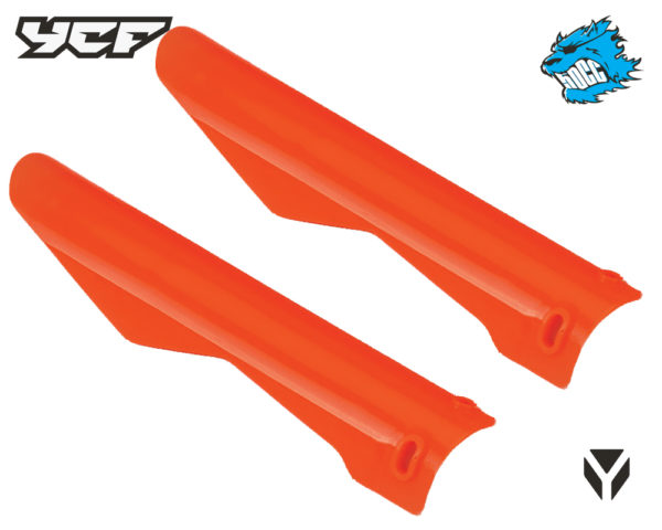 PROTECTIONS DE FOURCHE YCF50 (PAIRE) ORANGE