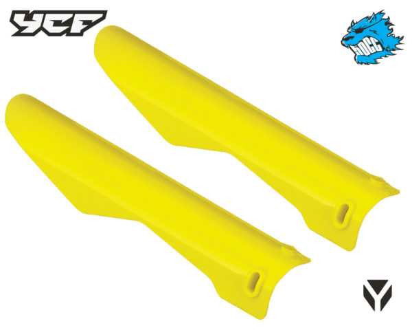 PROTECTIONS DE FOURCHE YCF50 (PAIRE) JAUNE