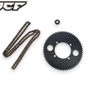 KIT TRANSMISSION BB16 (COURONNE 65T, PIGNON 9T, CHAINE 140T)