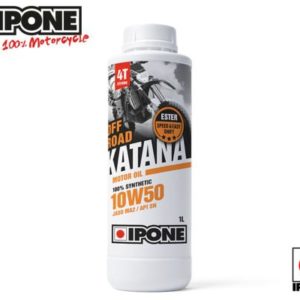 IPONE KATANA OFF ROAD 10W50 - Huile moteur 4T 100% Synthétique - 1L