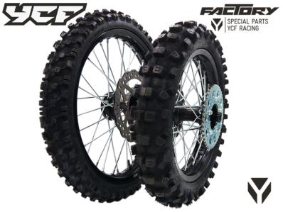 KIT ROUES COMPLETES CROSS ALU FACTORY NOIR 14-17 pouces